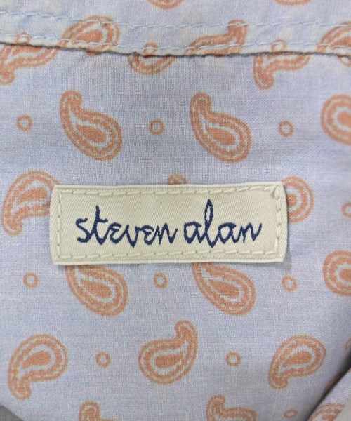 steven alan（スティーブンアラン）カジュアルシャツ 紫 サイズ:L メンズ/2200680653048