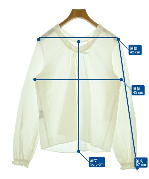 steven alan（スティーブンアラン）カジュアルシャツ 白 サイズ:M レディース/2200683238037
