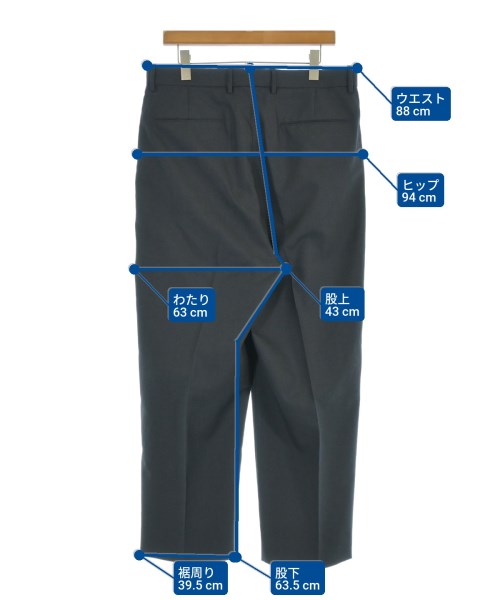 steven alan（スティーブンアラン）スラックス グレー サイズ:XL メンズ/2200684326580
