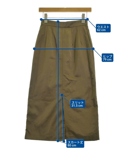 steven alan（スティーブンアラン）ロング・マキシ丈スカート カーキ サイズ:S レディース/2200683331035