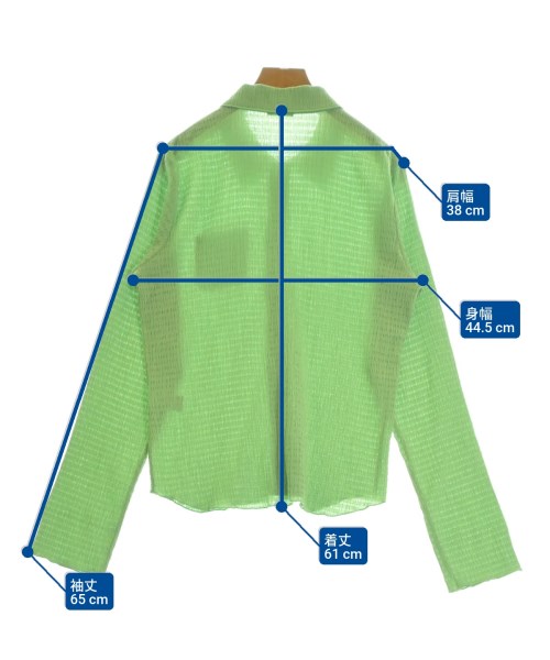steven alan（スティーブンアラン）カジュアルシャツ 緑 サイズ:F レディース/2200681564015