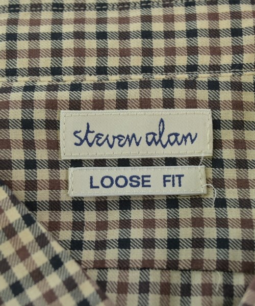 steven alan（スティーブンアラン）カジュアルシャツ ベージュ サイズ:XL メンズ/2200684853567