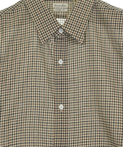 steven alan（スティーブンアラン）カジュアルシャツ ベージュ サイズ:XL メンズ/2200684853567