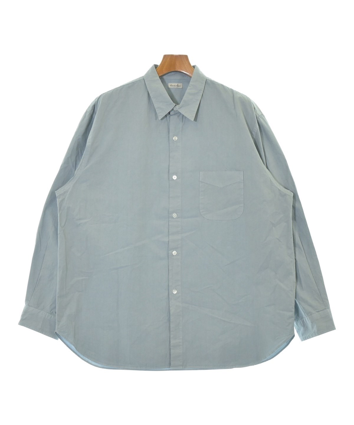 steven alan（スティーブンアラン）カジュアルシャツ 青 サイズ:XL