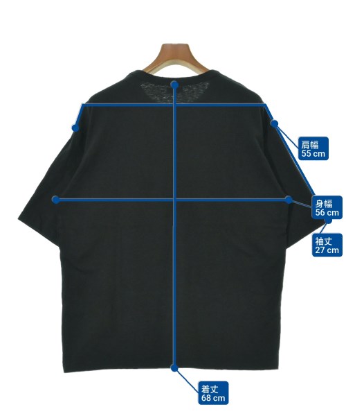 steven alan（スティーブンアラン）Tシャツ・カットソー 黒 サイズ:M メンズ/2200685709085