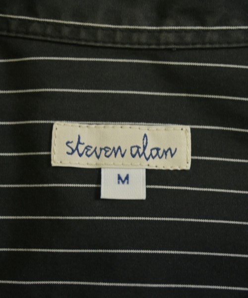 steven alan（スティーブンアラン）カジュアルシャツ 黒 サイズ:M メンズ/2200691050010