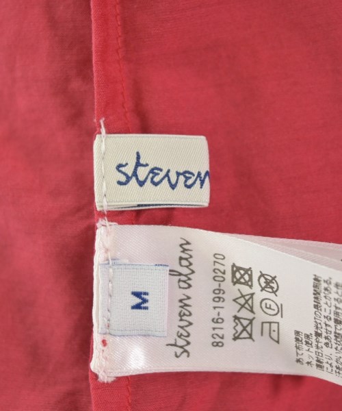 steven alan（スティーブンアラン）カジュアルシャツ 赤 サイズ:M レディース/2200687212163