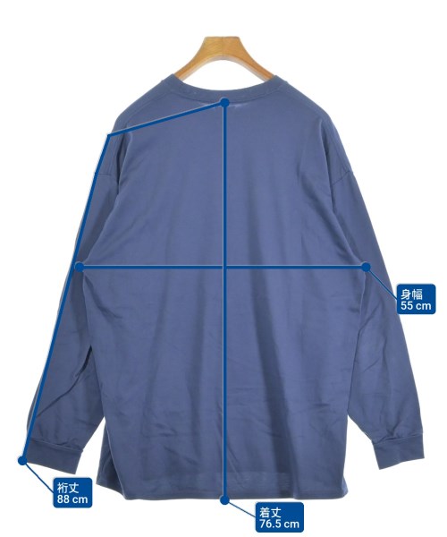 steven alan（スティーブンアラン）Tシャツ・カットソー 青 サイズ:L メンズ/2200682484435