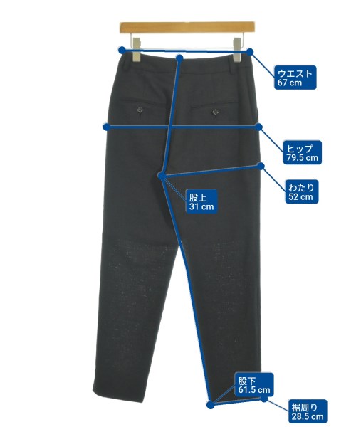 steven alan（スティーブンアラン）スラックス 黒 サイズ:M レディース/2200687512041