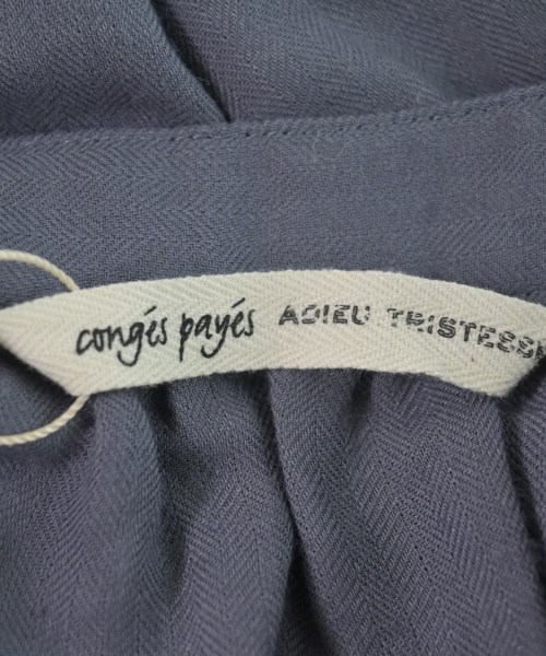 conges payes（コンジェペイエ）カジュアルシャツ 青 サイズ:F レディース/2200603779107