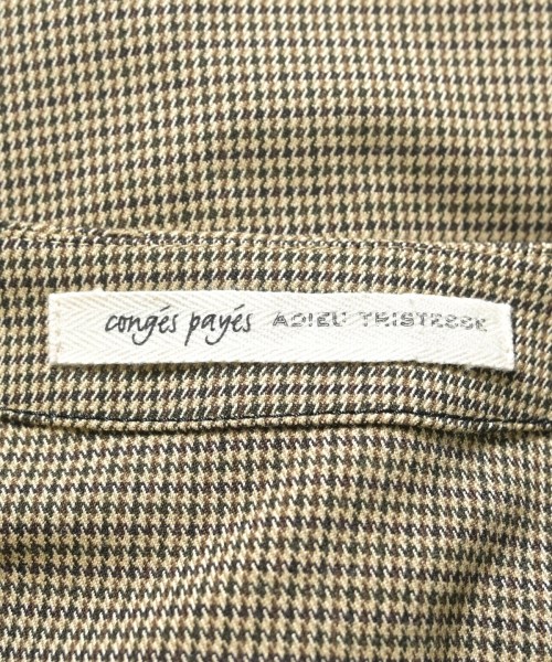 conges payes（コンジェペイエ）ワンピース ベージュ サイズ:F レディース/2200649962020