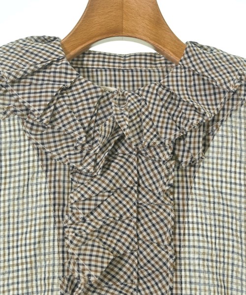 conges payes（コンジェペイエ）カジュアルシャツ 茶 サイズ:38(M位) レディース/2200649962280