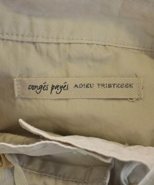 conges payes（コンジェペイエ）ブルゾン ベージュ サイズ:F レディース/2200700385027
