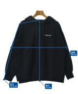 conges payes（コンジェペイエ）パーカー 黒 サイズ:F レディース/2200705643122