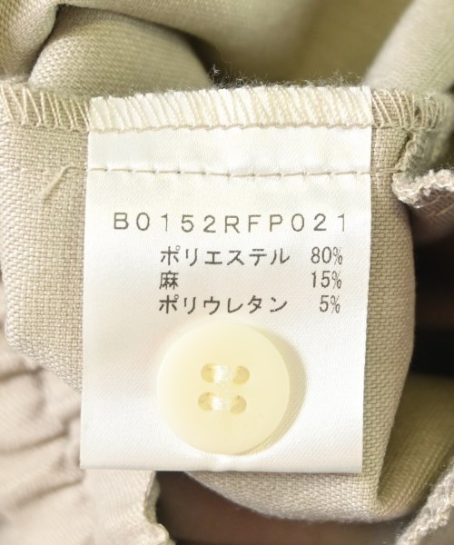 conges payes（コンジェペイエ）スラックス ベージュ サイズ:38(M位) レディース/2200705643146
