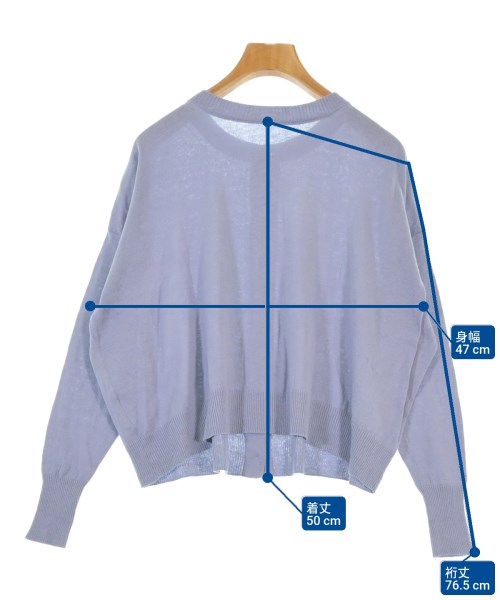 conges payes（コンジェペイエ）カーディガン 紫 サイズ:-(M位) レディース/2200666367037