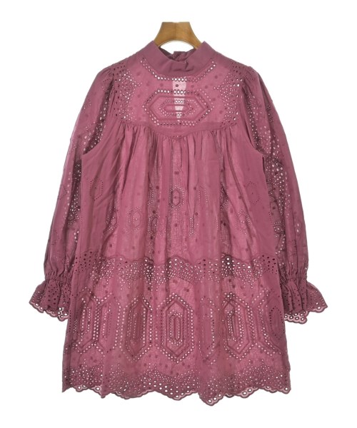 HUG O WaR(ハグオーワー)ブラウス 赤 サイズ:F/2200632304042