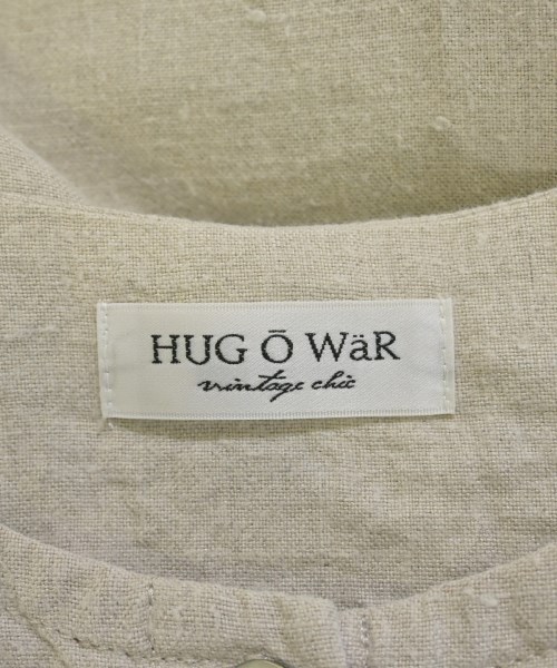 HUG O WaR（ハグオーワー）ワンピース ベージュ サイズ:1(S位) レディース/2200681112032