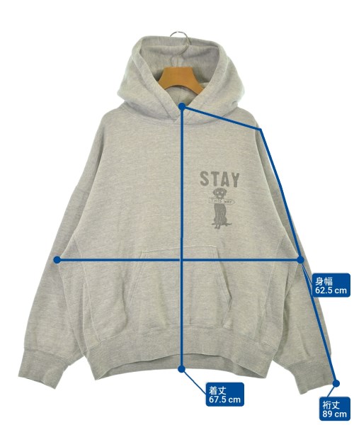 HUG O WaR（ハグオーワー）パーカー グレー サイズ:F レディース/2200669019032