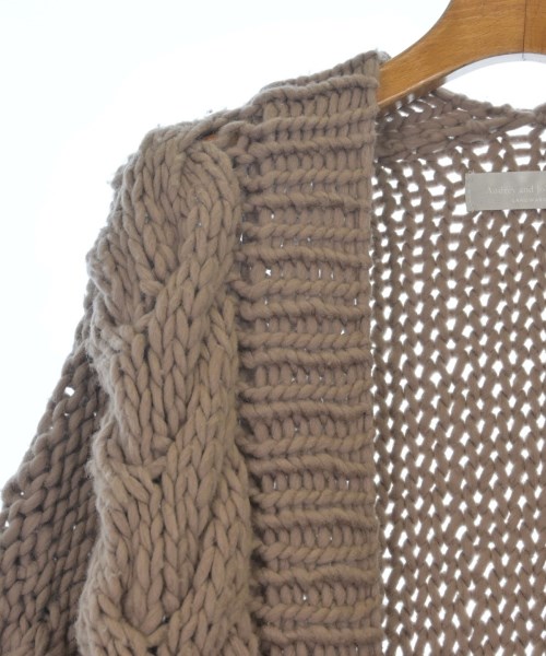 audrey and John Wad（オードリーアンドジョンワッド）カーディガン 茶 サイズ:F レディース/2200637466042