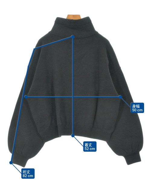 audrey and John Wad（オードリーアンドジョンワッド）ニット・セーター 黒 サイズ:F レディース/2200616577059