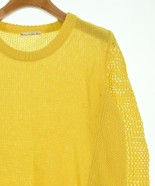 audrey and John Wad（オードリーアンドジョンワッド）ニット・セーター 黄 サイズ:F レディース/2200633395032