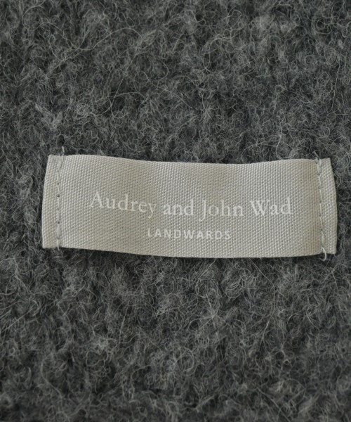 audrey and John Wad（オードリーアンドジョンワッド）マフラー グレー サイズ:- レディース/2200694070138