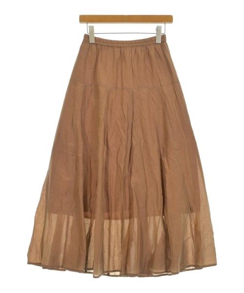 audrey and John Wad(オードリーアンドジョンワッド)ロング・マキシ丈スカート 茶 サイズ:F/2200646766072