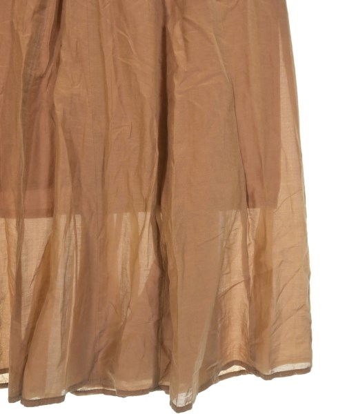 audrey and John Wad（オードリーアンドジョンワッド）ロング・マキシ丈スカート 茶 サイズ:F レディース/2200646766072