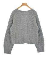 audrey and John Wad（オードリーアンドジョンワッド）ニット・セーター グレー サイズ:F レディース/2200649155019