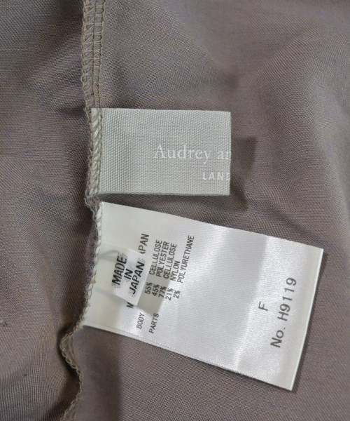 audrey and John Wad（オードリーアンドジョンワッド）ブラウス 茶 サイズ:F レディース/2200649155026