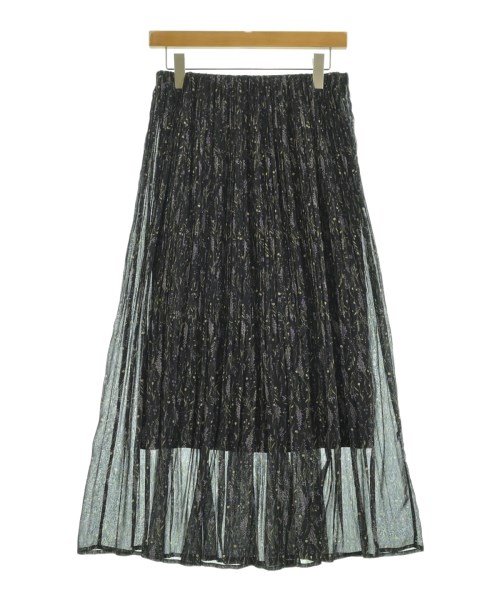 audrey and John Wad(オードリーアンドジョンワッド)ロング・マキシ丈スカート 黒 サイズ:M/2200658467066