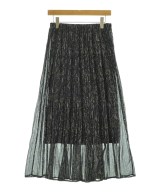 audrey and John Wad（オードリーアンドジョンワッド）ロング・マキシ丈スカート 黒 サイズ:M レディース/2200658467066