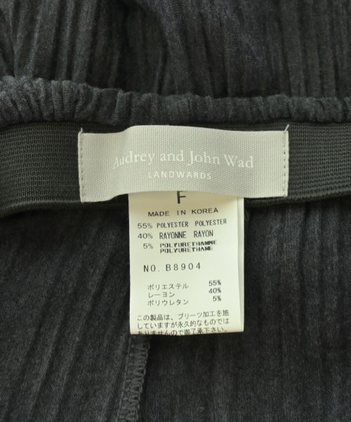 audrey and John Wad（オードリーアンドジョンワッド）スウェットパンツ グレー サイズ:F レディース/2200709844075
