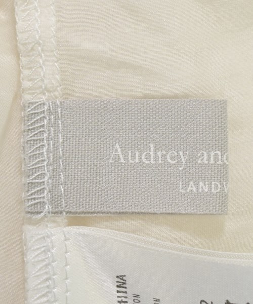audrey and John Wad（オードリーアンドジョンワッド）ブラウス 白 サイズ:F レディース/2200695870034