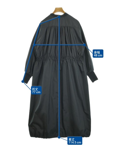 audrey and John Wad（オードリーアンドジョンワッド）コート 黒 サイズ:F レディース/2200660726014