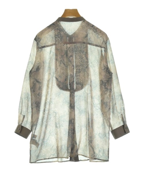 audrey and John Wad（オードリーアンドジョンワッド）カジュアルシャツ 茶 サイズ:F レディース/2200659658128