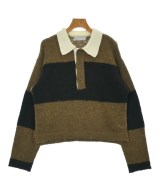 audrey and John Wad（オードリーアンドジョンワッド）ニット・セーター 茶 サイズ:F レディース/2200665670039