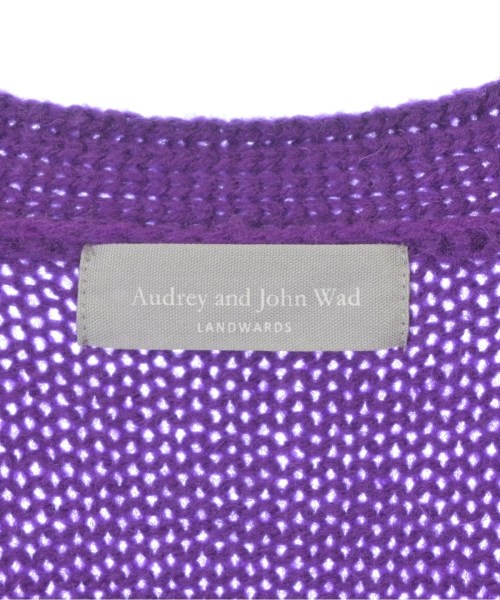 audrey and John Wad（オードリーアンドジョンワッド）カーディガン 紫 サイズ:F レディース/2200684525037
