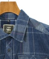 G-STAR RAW（ジースターロー）カジュアルシャツ 青 サイズ:L メンズ/2200599084049