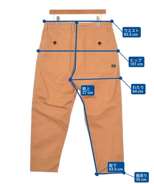 G-STAR RAW（ジースターロー）チノパン 茶 サイズ:33(L位) メンズ/2200624754046