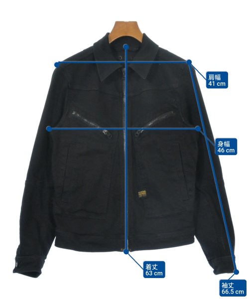 G-STAR RAW（ジースターロー）デニムジャケット 黒 サイズ:S メンズ/2200628915030
