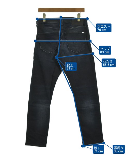 G-STAR RAW（ジースターロー）デニムパンツ 紺 サイズ:29(S位) メンズ/2200612254022