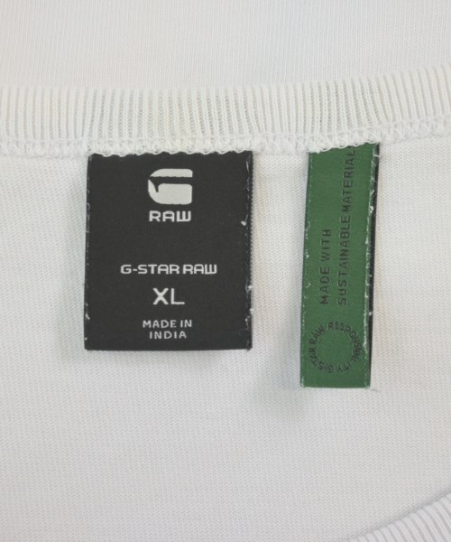 G-STAR RAW（ジースターロー）Tシャツ・カットソー 白 サイズ:XL メンズ/2200614776119