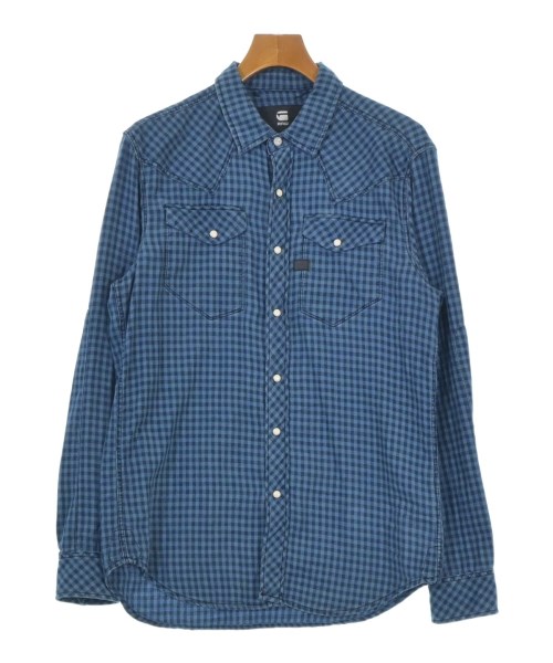 G-STAR RAW(ジースターロー)カジュアルシャツ 青 サイズ:M/2200693722076