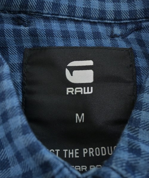 G-STAR RAW（ジースターロー）カジュアルシャツ 青 サイズ:M メンズ/2200693722076