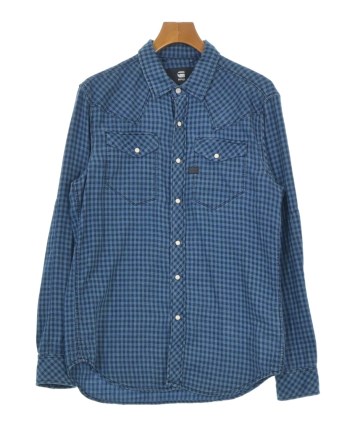 G-STAR RAW（ジースターロー）カジュアルシャツ 青 サイズ:M メンズ
