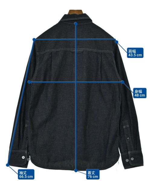 G-STAR RAW（ジースターロー）カジュアルシャツ 紺 サイズ:S メンズ/2200696005039