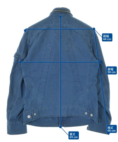 G-STAR RAW（ジースターロー）ミリタリーブルゾン 青 サイズ:M メンズ/2200700248025