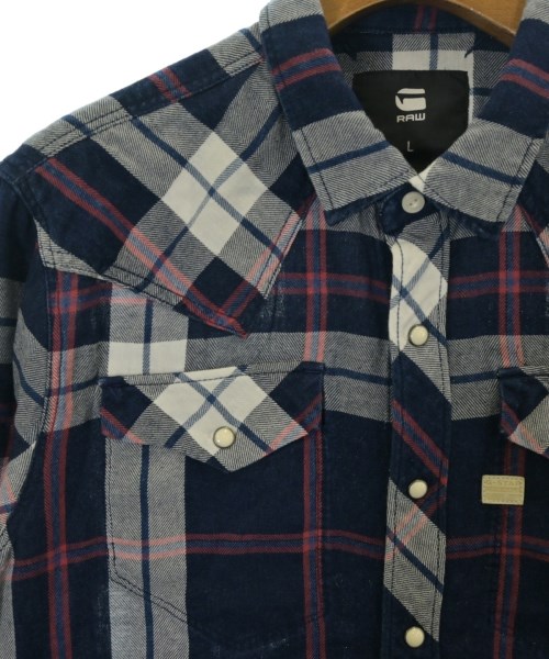 G-STAR RAW（ジースターロー）カジュアルシャツ 紺 サイズ:L メンズ/2200649098033